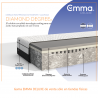 Colchón Emma Diamond Degree FOAM - Gama Exclusiva Emma Deluxe - HR