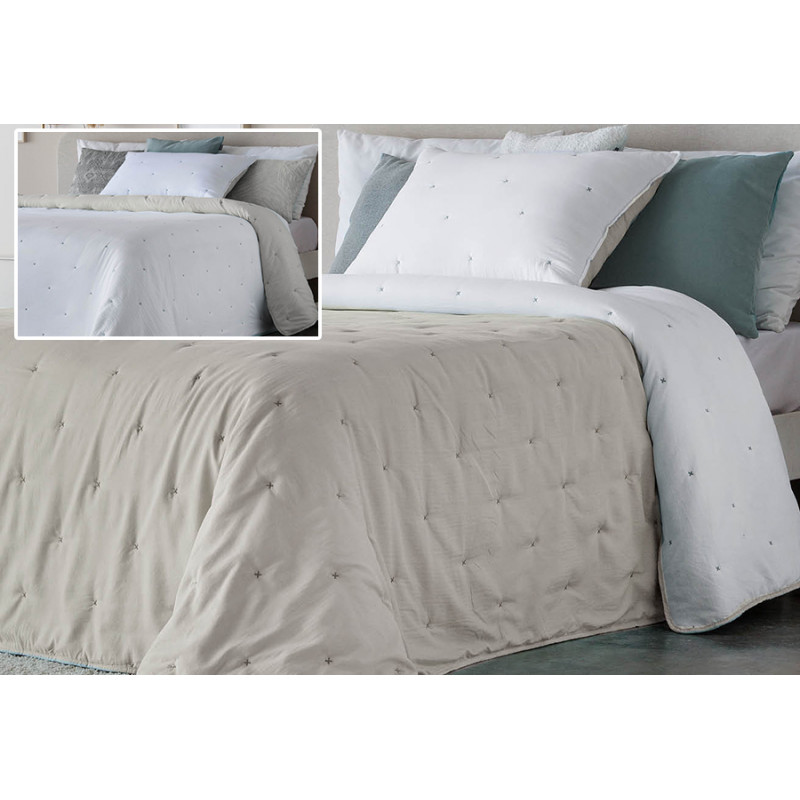 Edredón Nórdico Comforter Doble Cara Reversible FUNDECO Polare LINO