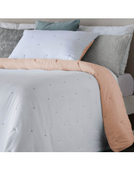 Edredón Nórdico Comforter Doble Cara Reversible FUNDECO Polare NUDE