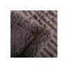 Manta Plaid Sherpa Coralina OSLANIA gris 130x160 cm