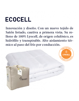 Edredó Nòrdic ECOCELL 350 de Moshy - 350 gr/m2 Farcit Nòrdic de Lyocell Natural i Ecològic