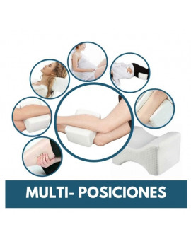 Almohada para Rodillas Mash Care Rodi Pillow - Ergonómica - Ortopédica aliviar dolor espalda/lumbar/cervicales/cadera y ciática