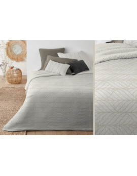 Edredón Comforter Flannel Sherpa CARPE DIEM Elegante Barley beig Sedalina y Borreguito