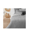 Edredón Comforter Flannel Sherpa CARPE DIEM Elegante Manner gris Sedalina y Borreguito