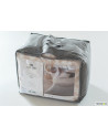 Edredón Comforter Flannel Sherpa CARPE DIEM Elegante Tidy beige Sedalina y Borreguito