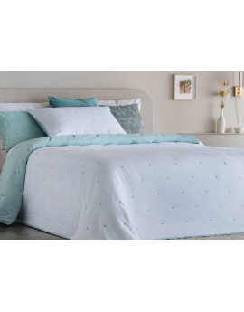 Edredón Nórdico Comforter Doble Cara Reversible FUNDECO Polare AQUA